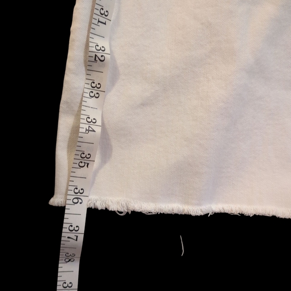 Women's White Flared Jeans - Picture 4 of 8